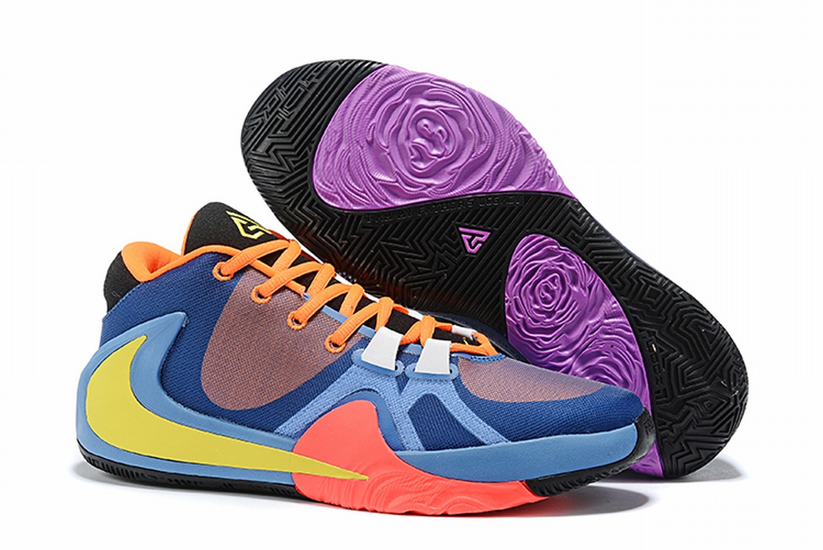 Nike Giannis Antetokounmpo 1 Shoes Mandarin Duck